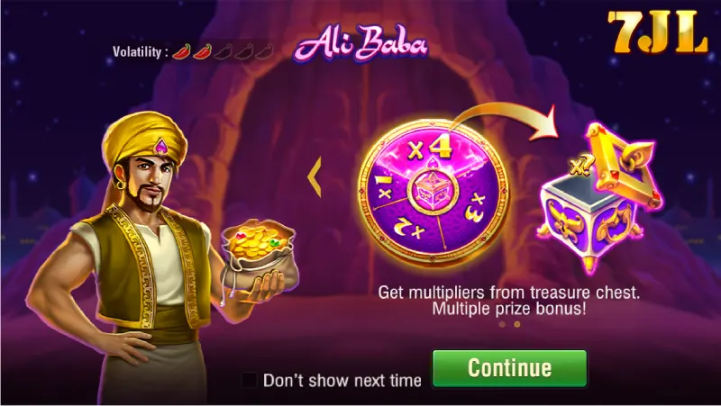Ali Baba – The Legendary Treasure Slot at 7JL