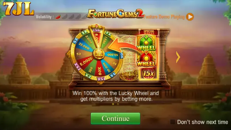 Fortune Gems 2 – Spin for Riches at 7JL